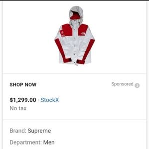Limited edition Surpreme North Face 3M Jacket